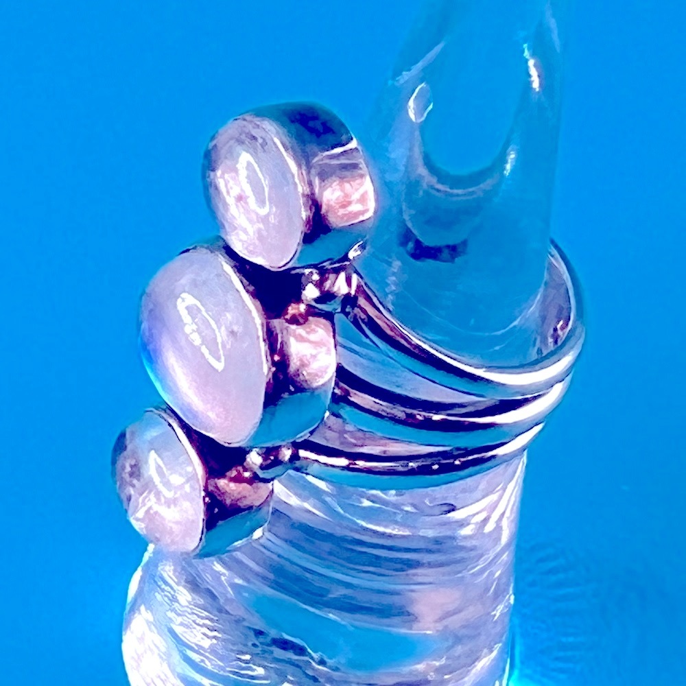Moonstone Ring set in .925 Sterling Silver
